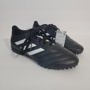 Adidas NEW Goletto VIII TF J GY5781 Boys Turf Size 4 Black Soccer Cleats Shoes